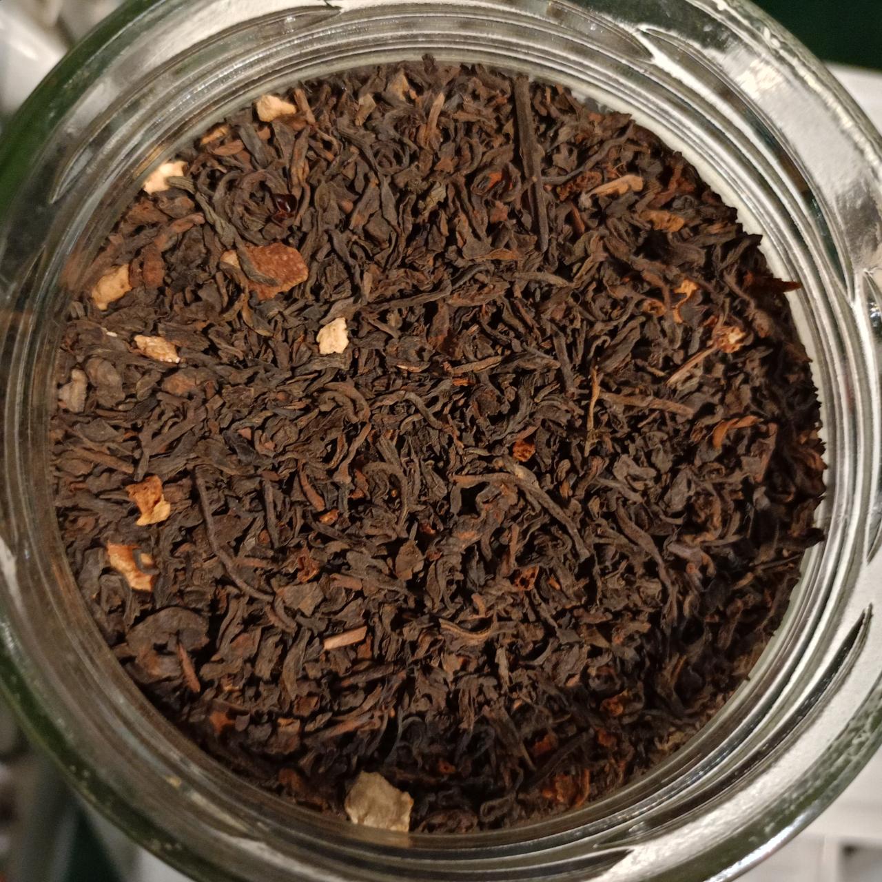 té rojo naranja limon