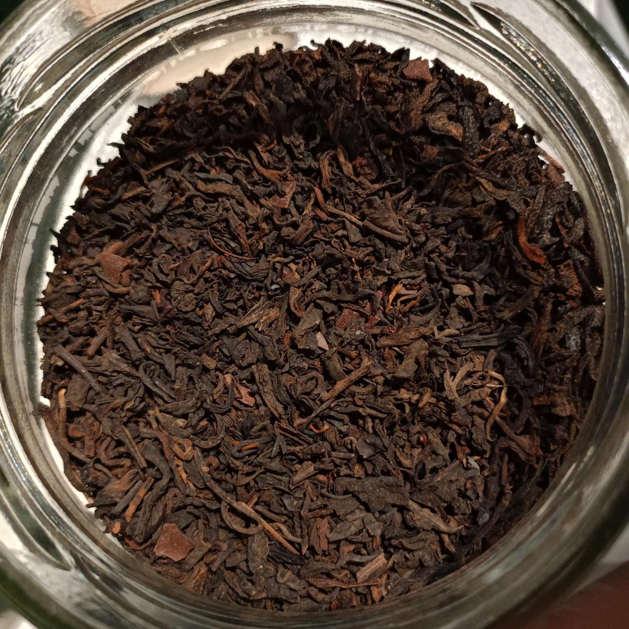 té rojo chocolate -fresa