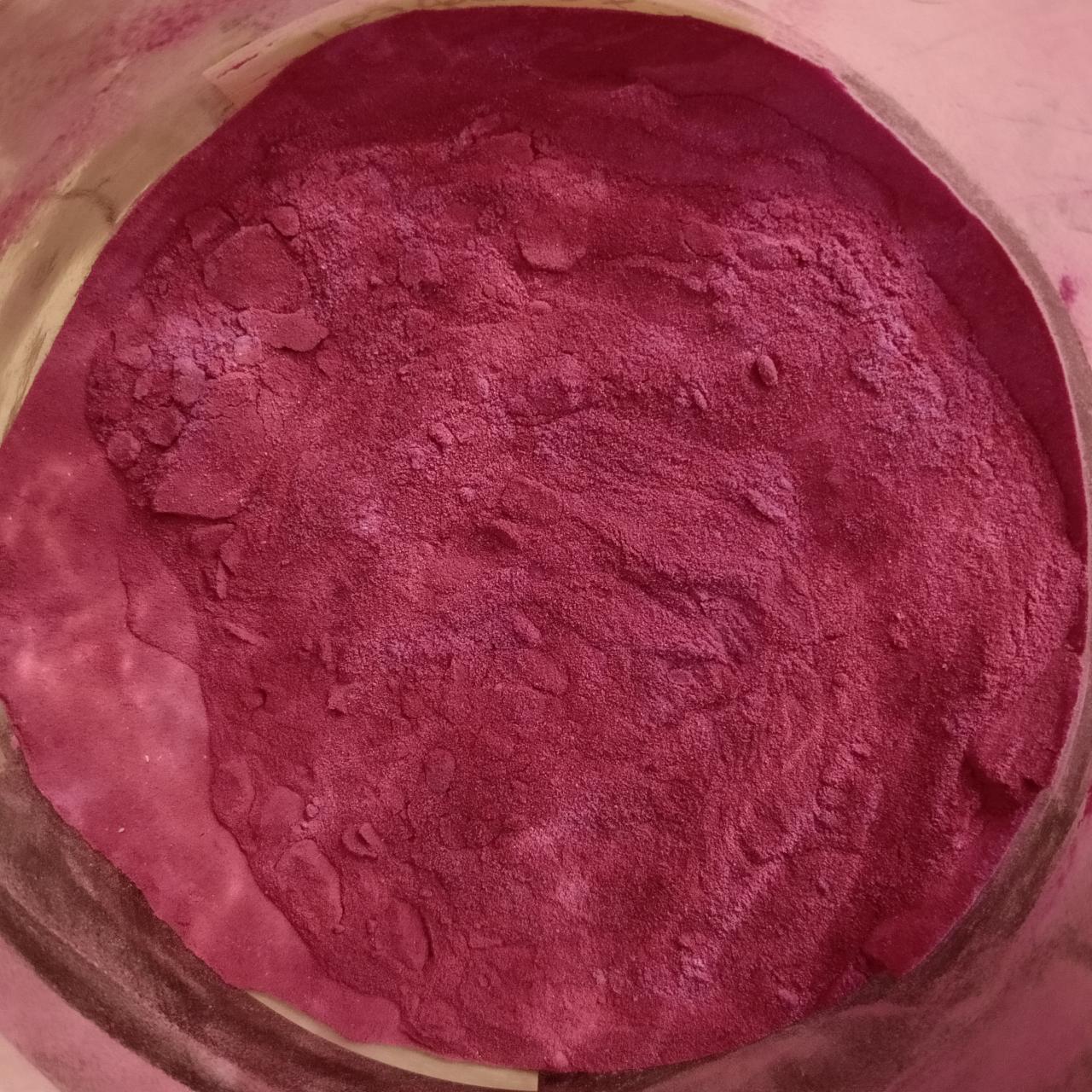 Taro polvo purpura natural