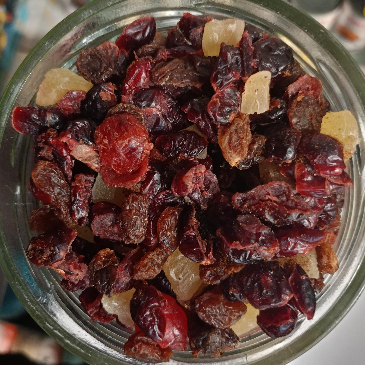 Frutas del bosque deshid. con azucar