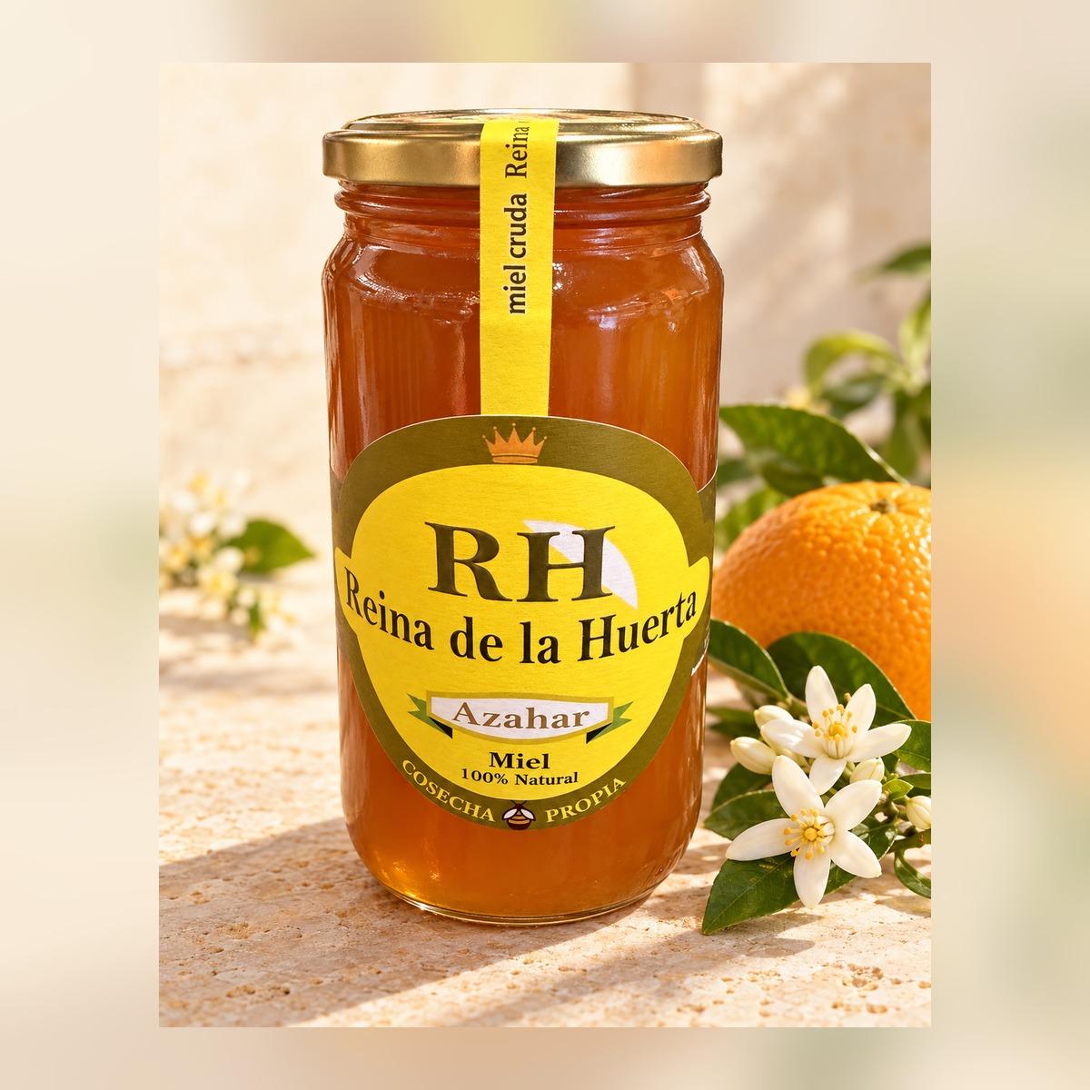 Miel cruda de azahar Reina de la Huerta · 1 kg
