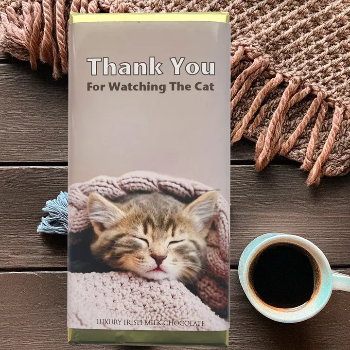 Wonka Bar: Thank you for watching the cat