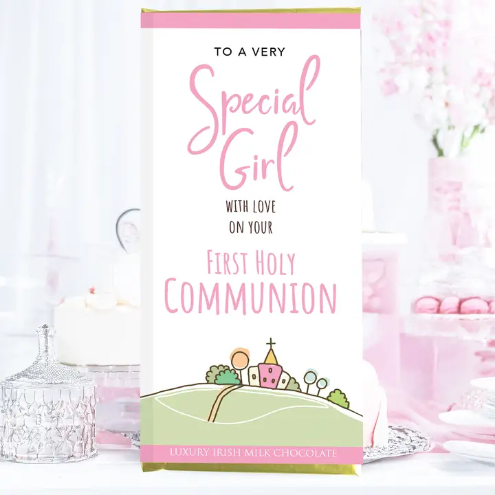 Wonka Bar: First Holy Communion girl