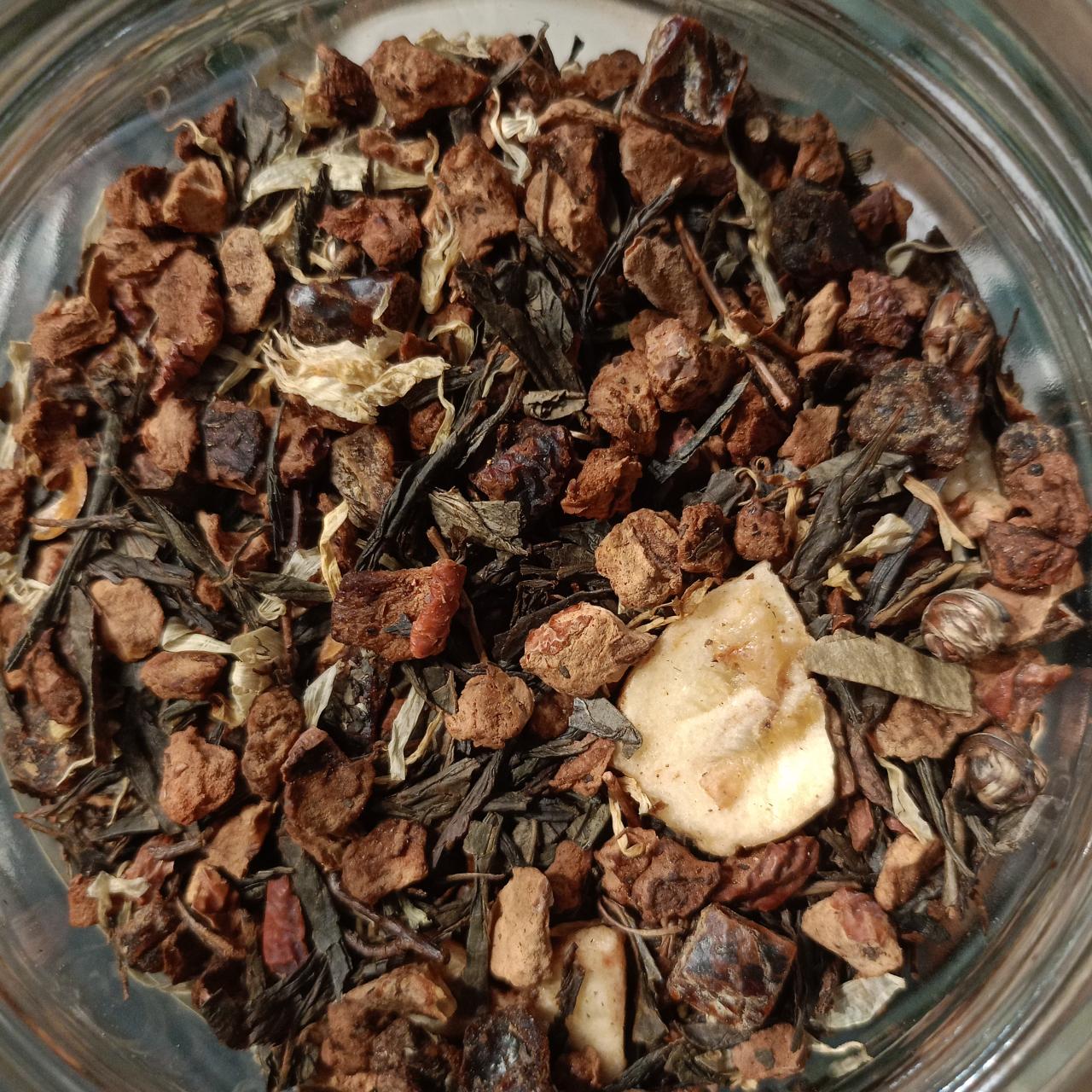 té verde manzana-plátano crepes BIO