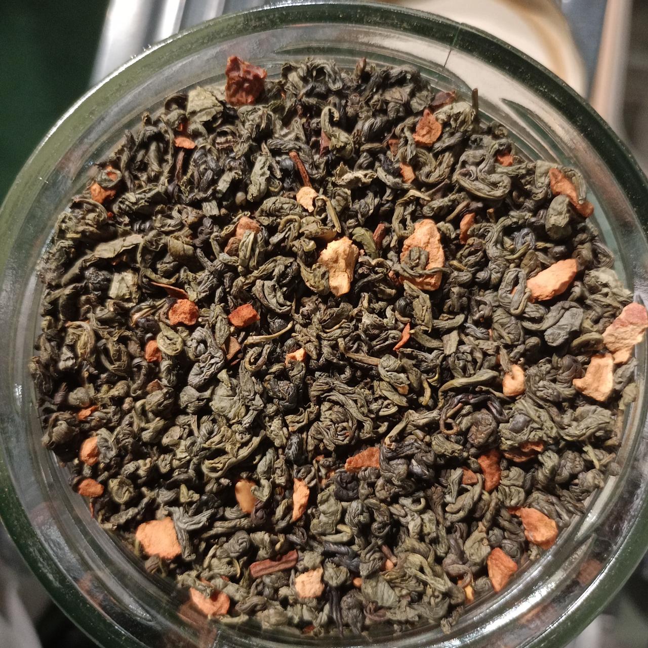 Te verde manzana canela Bio