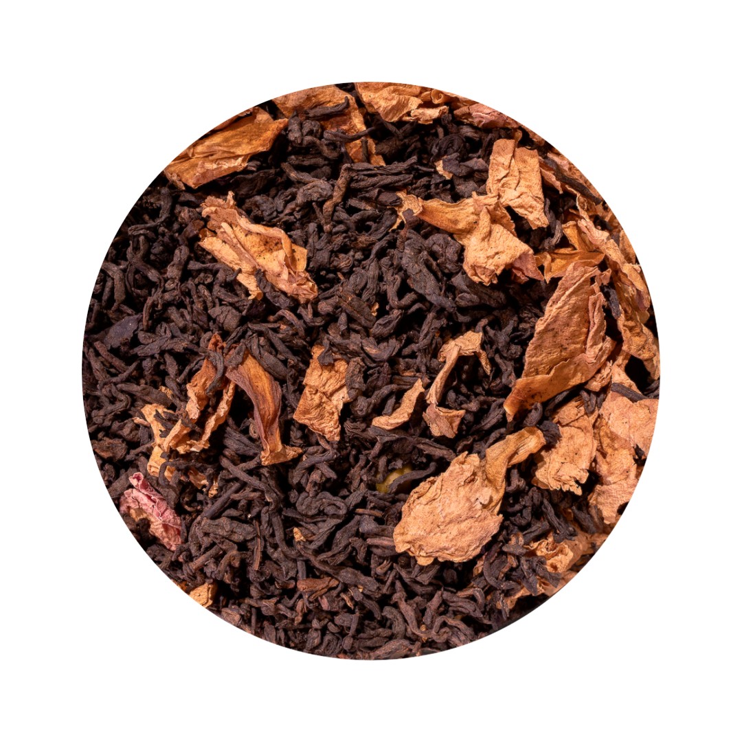té rojo pistacho