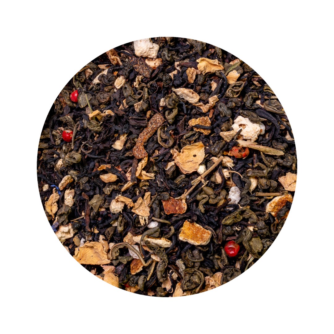 Te Negro Jengibre y Mango BIO