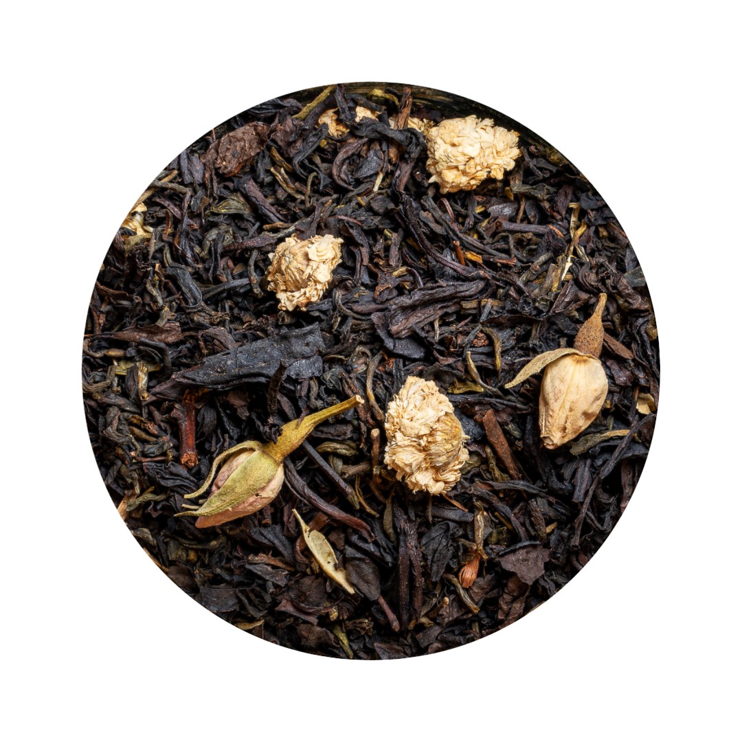 te azul Oolong flor de Asia